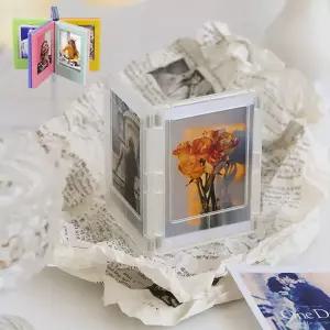 테이블액자 포토카드 탁상미니 인테리어 포카 냉장고 장식 액자 5p