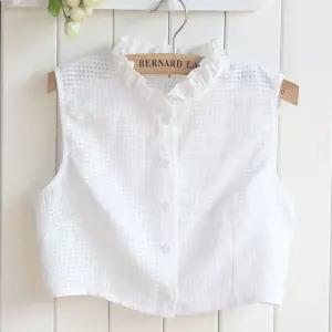 넥케이프 목만있는 페이크 프릴 넥카라 프릴카라 카라 차이나