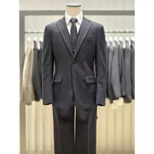 지이크 SIEG 프리미엄 네이비 스트라이프 슬림 정장 수트PJJ21672309432