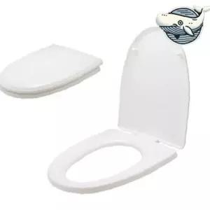 대형 양변기 커버 편안한 변기 뚜껑 D형 위생