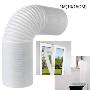 1pc 1315cm 유연한 컨디셔너 배기 호스 튜브 에어컨 용 엑스트라 롱 파이프 덕트 확장