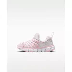 나이키 다이나모 프리 리틀키즈 이지 온/오프 신발 - 핑크 폼/서밋 화이트/화이트/블랙 - 343738-637