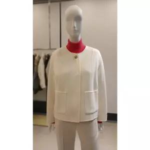 더아이잗 더 아이잗 여성 스티치 라운드넥 핸드메이드 재킷 IPAA0JK018 461936