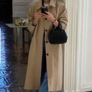 [다잇템]여자 데일리 빅사이즈 남색 FW 트렌치코트 (9144017A)