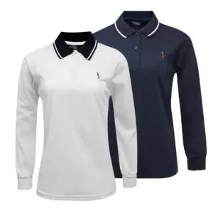 [베스트TOP100] 여자 카라티셔츠(YT04) 긴팔 무지티 여성용 컬러 면티