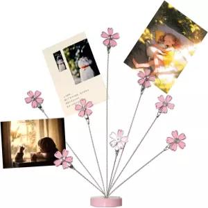 8가지 가지 가족 트리 액자 홀더 카드 사진 클립 책상 스탠드 메모 용지 노트 크리스마스 웨딩 디스플레이