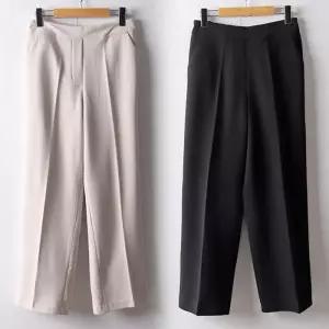 위쉬몰 LT 스판뒷밴딩기모슬랙스(F971H412) 빅사이즈 (27713283A)