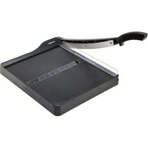 사무용 및 공예용 아마존 트리머 스톡, 베이직 종이 10장 카드 커터, 단두대 12인치, 휴대용 사진 블레이드 잠금 장치, 튼튼한