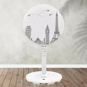 선풍기커버 GAG457F3 1+1 세계여행/벽걸이 스텐드 덮개 보관 망