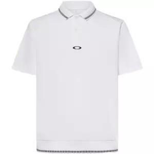 오클리 골프 카라 흰색 프린트 반팔 스포츠 간편한운동용품 아웃도어티 활동성좋은 등산복상의 편리한