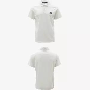 아디다스 흰색 단체 카라반팔티 흡습속건 시원한티 통기성좋은 바캉스 아웃도어티 깔끔한 기본티 데일리