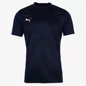 푸마 네이비 반팔 축구 팀복 유니폼 가볍고세련된 낚시티셔츠 운동티 데일리 스포츠코디 기능성상의 기본티