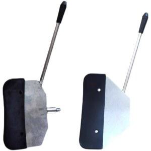 타이어 탈착기 삽 흰색 카센터 정비소 수동 축 제거기 45mm