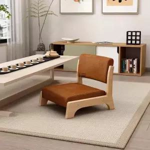 일본식 다다미 의자 좌식 가정용 척추 일식집 등받이