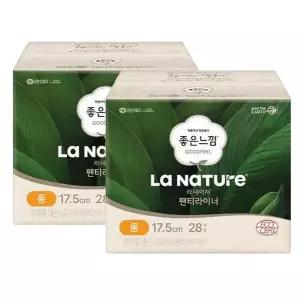 라네이처 좋은느낌 팬티라이너 롱 28Px2팩