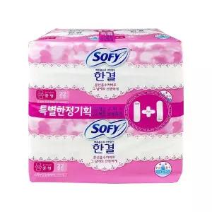 쏘피 UEHQESVV 한결 중형 22+22 개입 생리대 -O