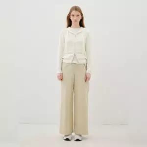 [백화점 정품] 올리브데올리브 코튼혼방 세미와이드 팬츠 OE6SL205-GB