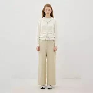 [백화점 정품] 올리브데올리브 코튼혼방 세미와이드 팬츠 OE6SL2050