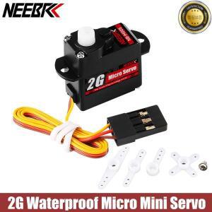 NEEBRC 미니 서보 마이크로 방수 코어리스 모터 플라스틱 기어 디지털 RC 자동차 고정익 비행기 헬리콥터