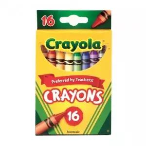 업위드 크레욜라 일반크레용16색 크래욜라 크래용