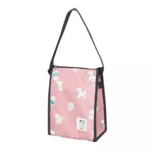 크로스형 보온보냉 도시락가방 핑크 1P 소풍 나들이