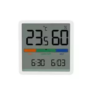 실내 온도 습도계 시계 가정용 디지털 온습도 측정기무소음계 다기능온 초정밀계 탁상전자 엔틱온 빈티지온