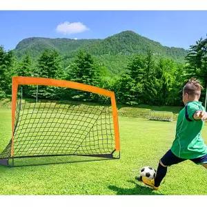 휴대용 접이식 미니 축구골대 어린이 풋살 골망