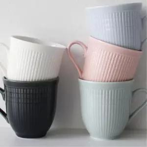 [마이모노샵][마이모노샵] 메레신 파스텔 화이트 핑크 블루 그린 차콜 머그컵 차컵 (17307690)