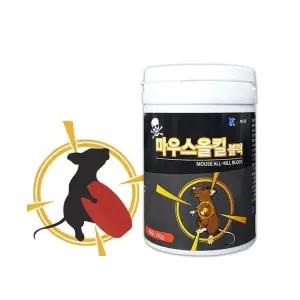 마우스킬블럭 케이팜 마우스올킬 1개입 쥐약블럭100g 100g