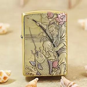 세월을 낚는 강태공 지포 라이터 5576