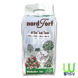 HAWITA 피트모스-30리터,블루베리전용 천연피트모스,블루베리상토,독일산흙,고급상토,전용흙