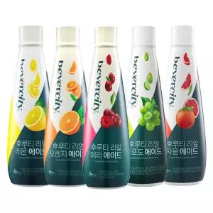 세미 후루티 리얼에이드 농축액 자몽 레몬 청포도 오렌지 체리 라임 1kg