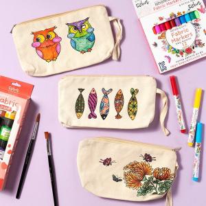 민화 필통 만들기재료 파우치 천필통 연필통 에코백