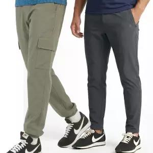 봄 남성 스판 조거팬츠 트레이닝복 전술 카고바지 밴딩 작업복 아웃도어