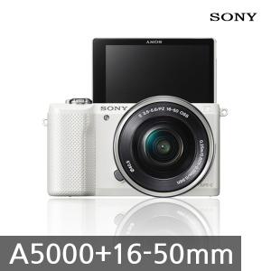 소니 알파 A5000+16-50mm PZ 렌즈포함 K