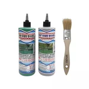 우레탄 방수본드/옥상보수/균열보수/크랙보수/옥상방수/녹색,회색/500ml