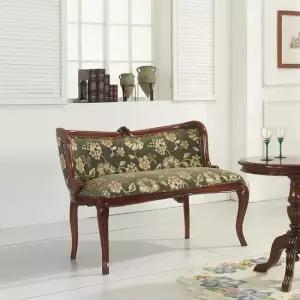 [퍼니프랑] 수입 유럽형 빈티지 엔틱가구 TR 25 큐티 2인 엔틱 컬러 소파 의자