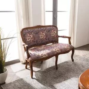 [퍼니프랑] 수입 유럽형 빈티지 엔틱가구 RG 13 2인 엔틱 컬러 소파 의자