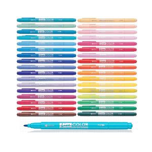 모나미 라이브 칼라 39색(낱개구성) 트윈타입 꾸미기 수성펜 다이어리 컬러링 필기구