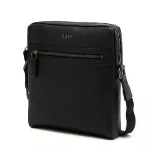 [롯데백화점]닥스 액세서리 블랙 솔리드 포켓 크로스백 DBBA2F336BK