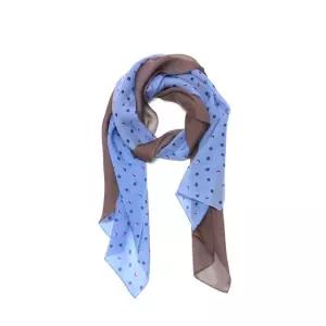 [최초가 45 000원]칼린 듀얼도트 롱 실크 스카프 S7939S004
