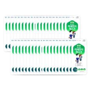 건영 데일리365방역마스크 (KF94)대형/블랙/40매