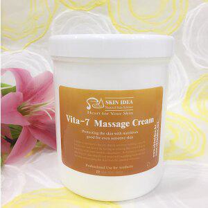 (2개묶음) 비타세븐 마사지크림 1000ml 대용량 비타민 맛사지크림