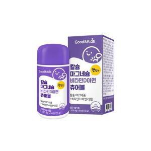 칼슘마그네슘비타민D아연 츄어블 90정 키즈