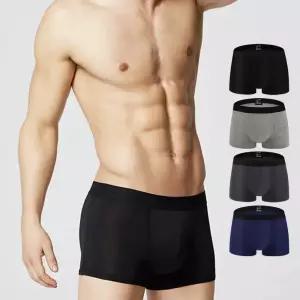 이너쉴드 남자팬티 부들부들 드로즈 속옷 4장세트