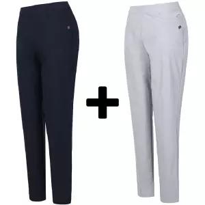 엄마바지 편한 중년여성바지 50대여성옷 밴딩 빅사이즈 스판