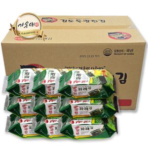 [가온애] 광천김 파래 식탁용김 (30봉) 1박스 / 파래식탁김 광천파래식탁김 도시락김 파래김 광천도시락김