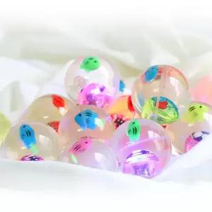 LED 물고기 워터볼 탱탱볼 불빛공 고무공 공놀이