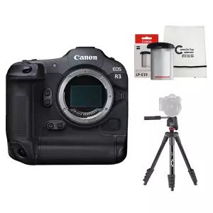 (컴온탑) 캐논 EOS R3 BODY (재고보유) + 정품배터리 + 필름 + 융 & 포토리뷰 조비삼각대