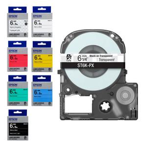 EPSON 엡손 라벨프린터 라벨테이프 카트리지 (6mmX9M)
